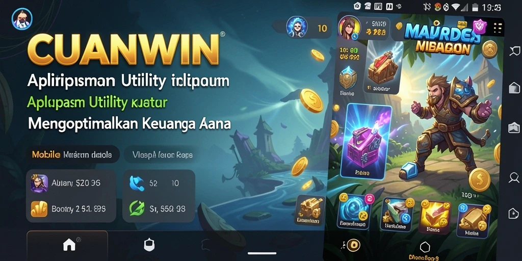 Tampilan antarmuka CUANWIN yang menarik dan fungsional.