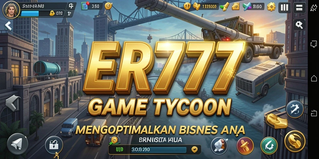 Tampilan gameplay Tycoon yang menarik dan interaktif di ER777.