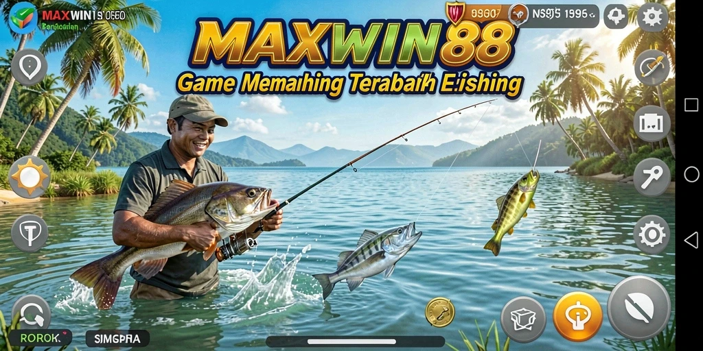 Tangkapan ikan yang epik dalam gameplay MAXWIN88.