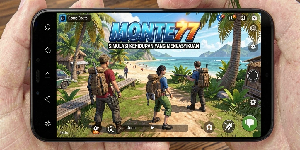 Tampilan gameplay <strong>MONTE77</strong> yang interaktif dan menarik.