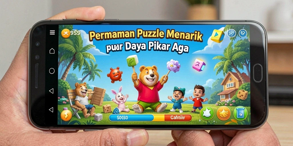 Tampilan gameplay S9S9 yang penuh warna dan menarik.