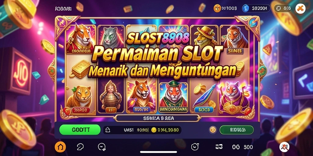 Screenshot SLOST8808 menampilkan gameplay yang seru dengan grafis menawan.