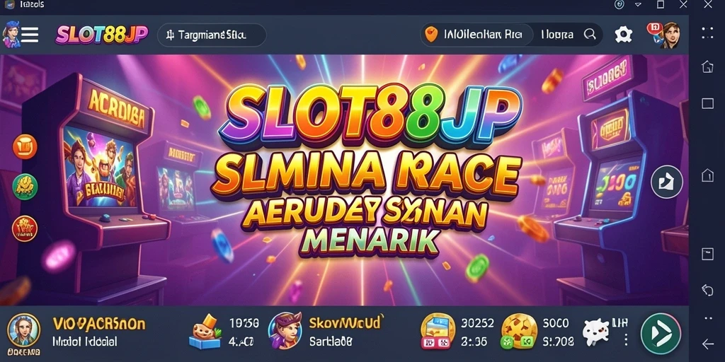 Tampilan gameplay SLOT88JP yang penuh warna dan menarik.