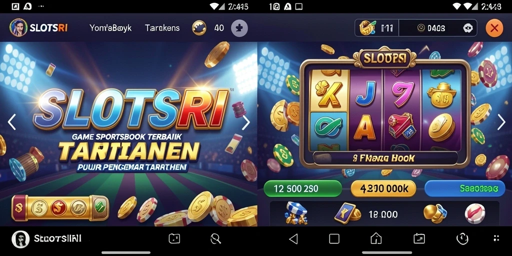 Tampilan gameplay yang seru di SLOTSRI dengan taruhan langsung.