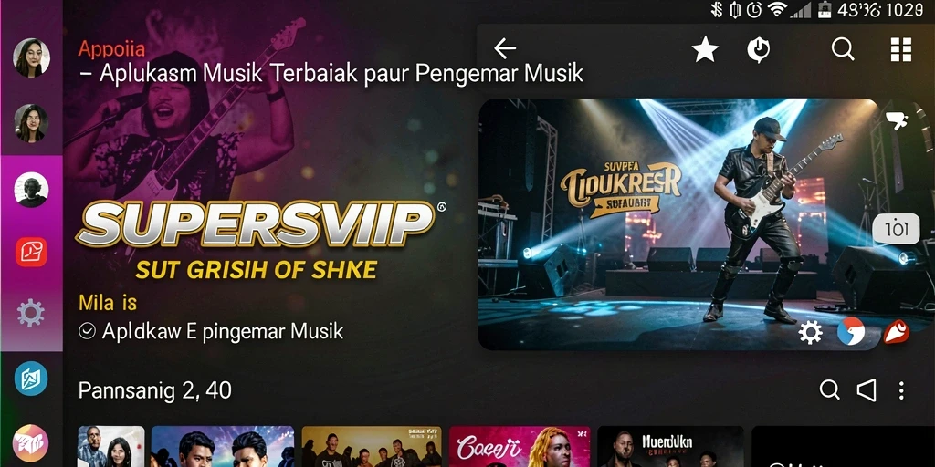 Tampilan menarik dari gameplay SUPERSVIP yang menyuguhkan pengalaman musik tak terlupakan.
